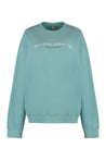 Sporty & Rich-OUTLET-SALE-Cotton crew-neck sweatshirt-ARCHIVIST