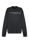 Sporty & Rich-OUTLET-SALE-Cotton crew-neck sweatshirt-ARCHIVIST