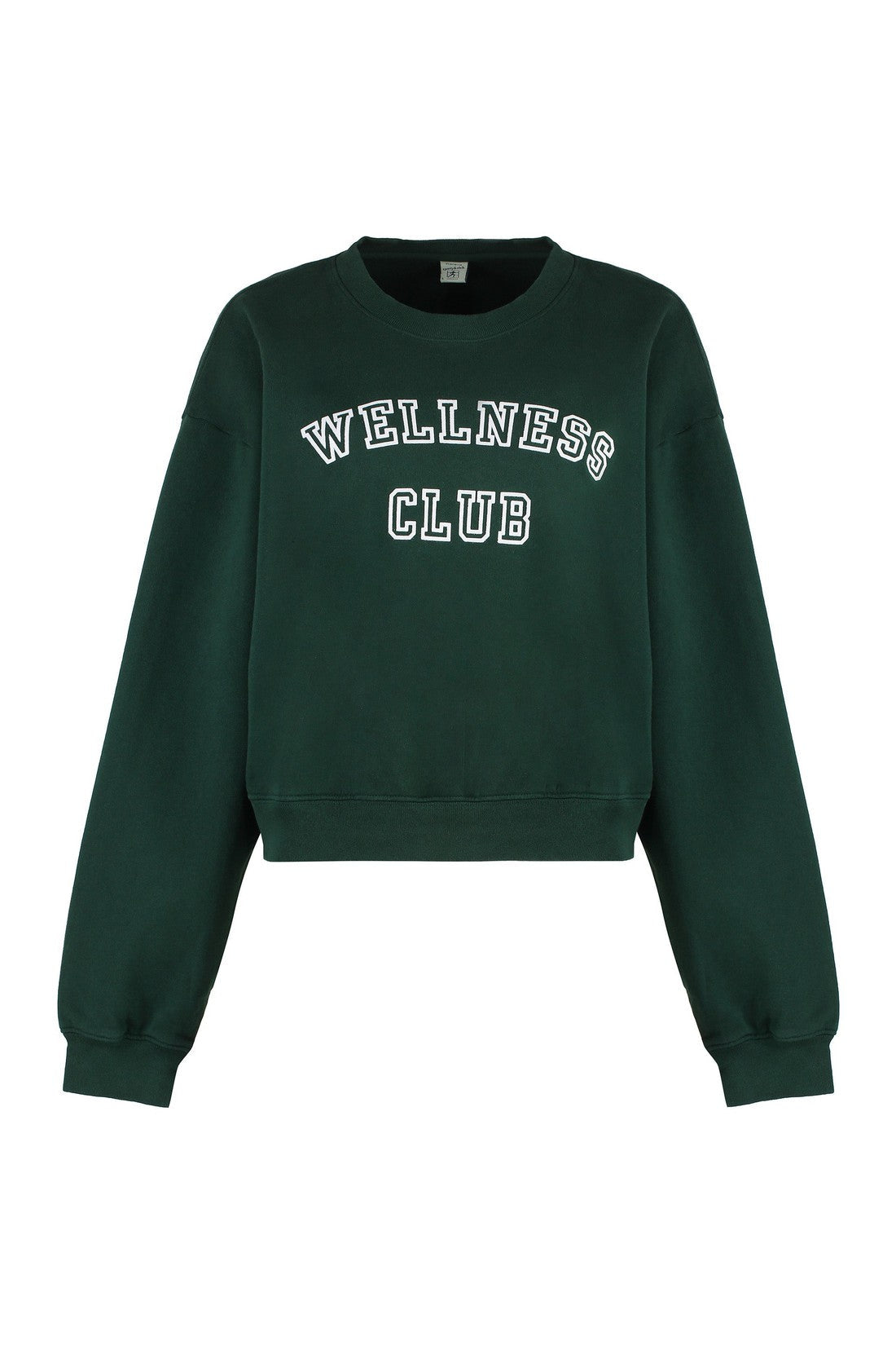 Sporty & Rich-OUTLET-SALE-Cotton crew-neck sweatshirt-ARCHIVIST