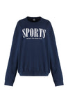 Sporty & Rich-OUTLET-SALE-Cotton crew-neck sweatshirt-ARCHIVIST