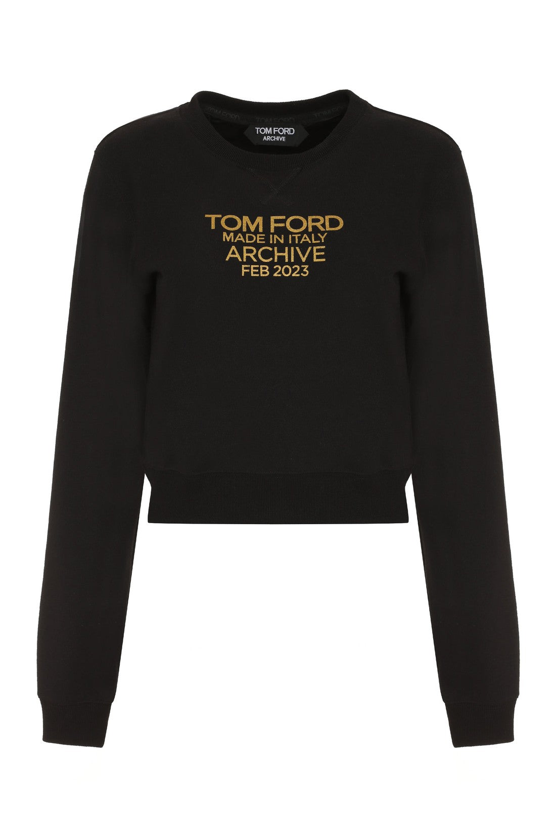 Tom Ford-OUTLET-SALE-Cotton crew-neck sweatshirt-ARCHIVIST