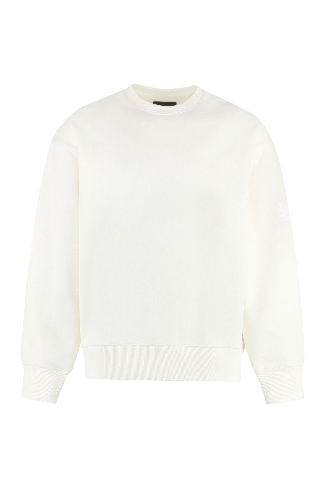 adidas Y-3-OUTLET-SALE-Cotton crew-neck sweatshirt-ARCHIVIST