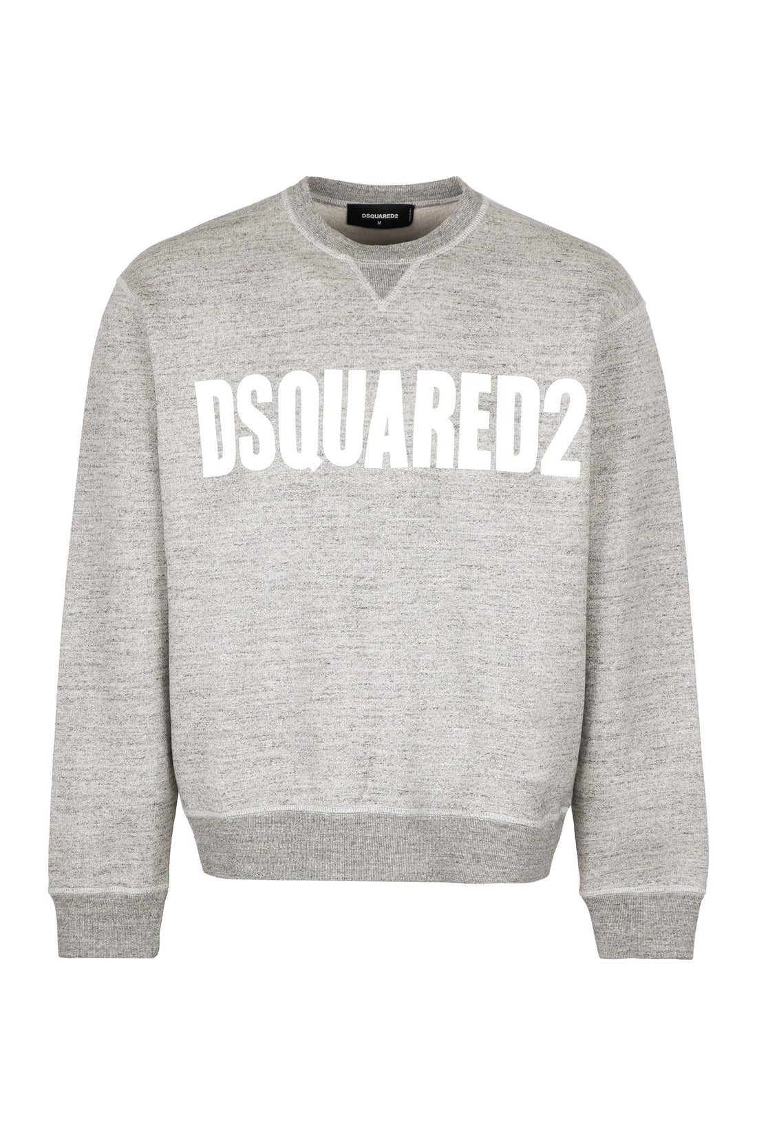Dsquared2-OUTLET-SALE-Cotton crew-neck sweatshirt with logo-ARCHIVIST