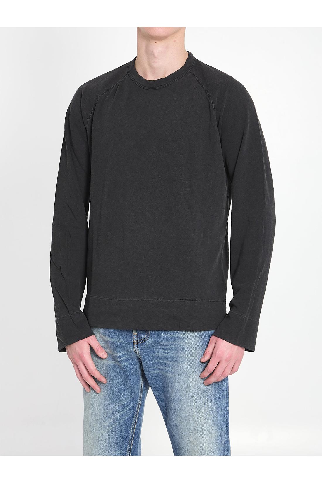 Cotton crewneck sweatshirt-Shirts-James perse-ARCHIVIST