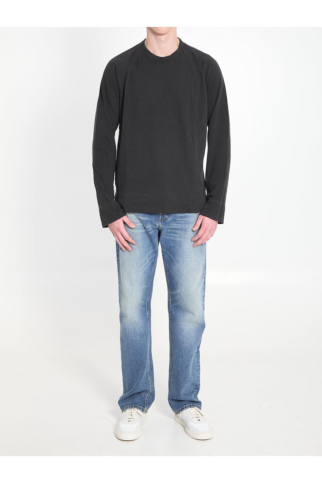 Cotton crewneck sweatshirt-Shirts-James perse-ARCHIVIST