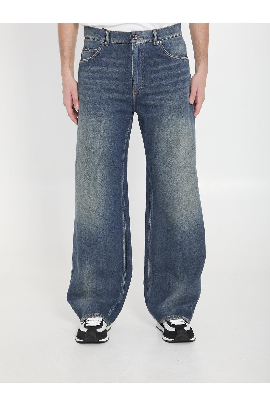 Dolce & Gabbana-OUTLET-SALE-Cotton denim jeans-ARCHIVIST