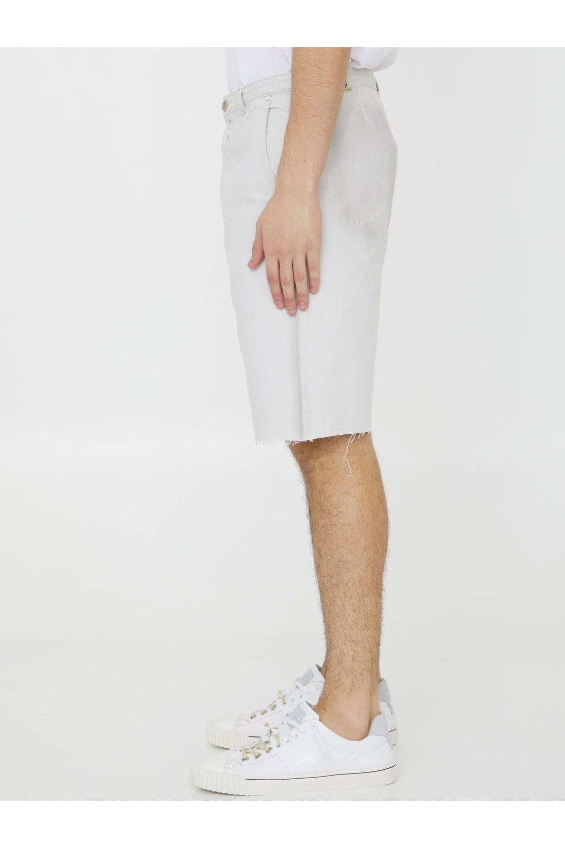 MAISON MARGIELA-OUTLET-SALE-Cotton denim shorts-ARCHIVIST