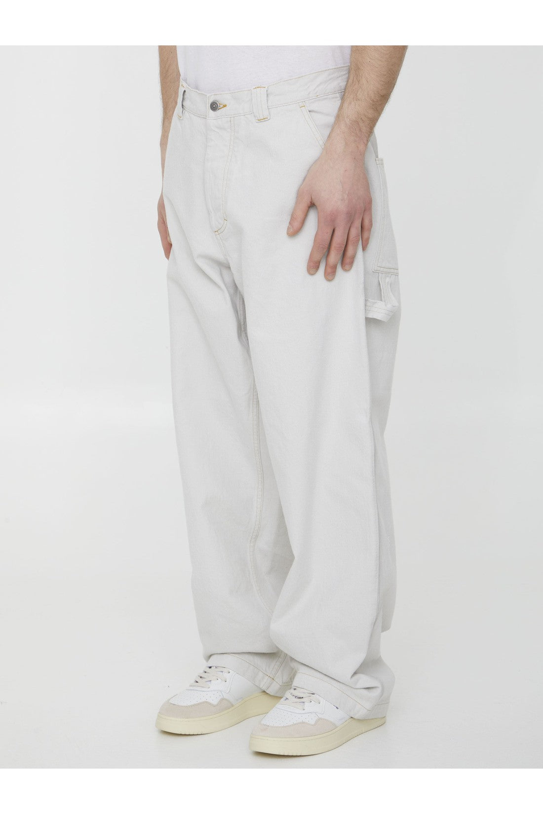 MAISON MARGIELA-OUTLET-SALE-Cotton denim trousers-ARCHIVIST