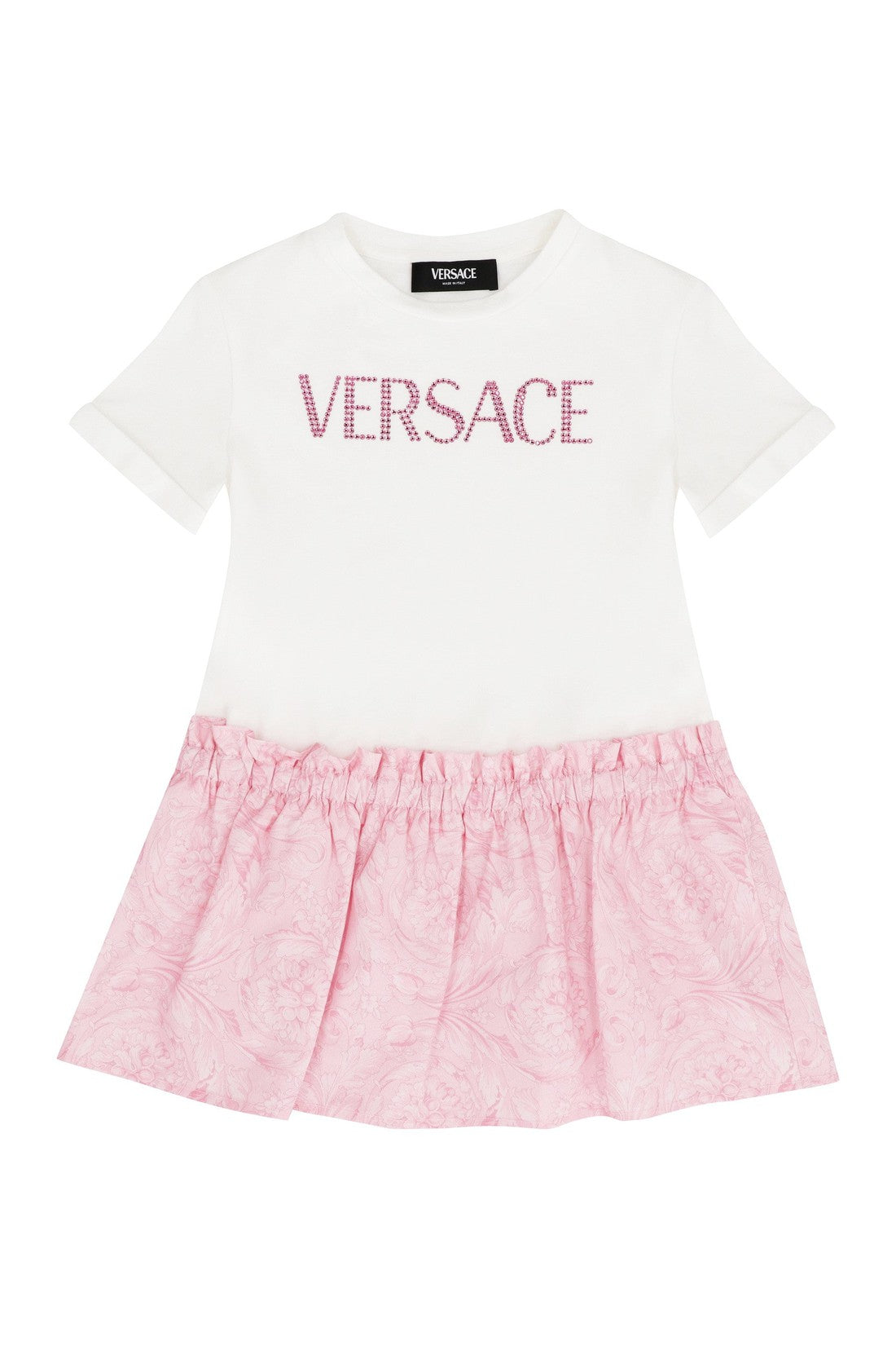 Young Versace-OUTLET-SALE-Cotton dress-ARCHIVIST