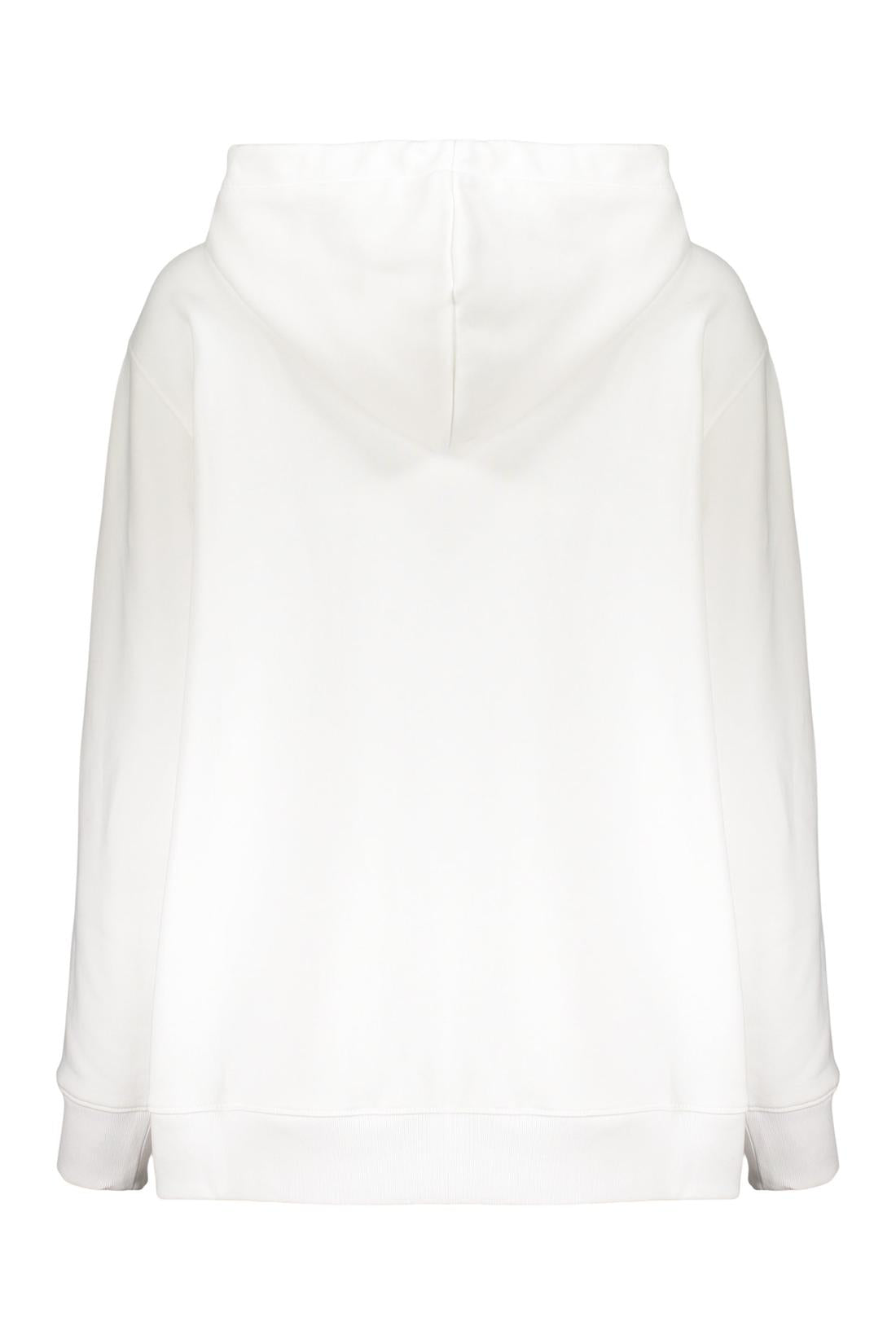 Moschino-OUTLET-SALE-Cotton full zip hoodie-ARCHIVIST