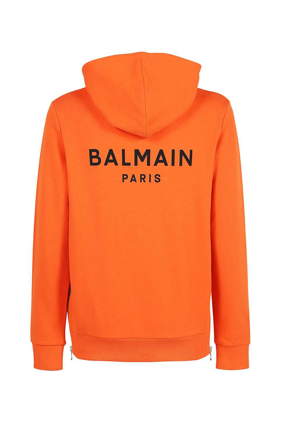 Balmain-OUTLET-SALE-Cotton full-zip sweatshirt-ARCHIVIST