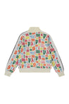 Palm Angels Kids-OUTLET-SALE-Cotton full-zip sweatshirt-ARCHIVIST