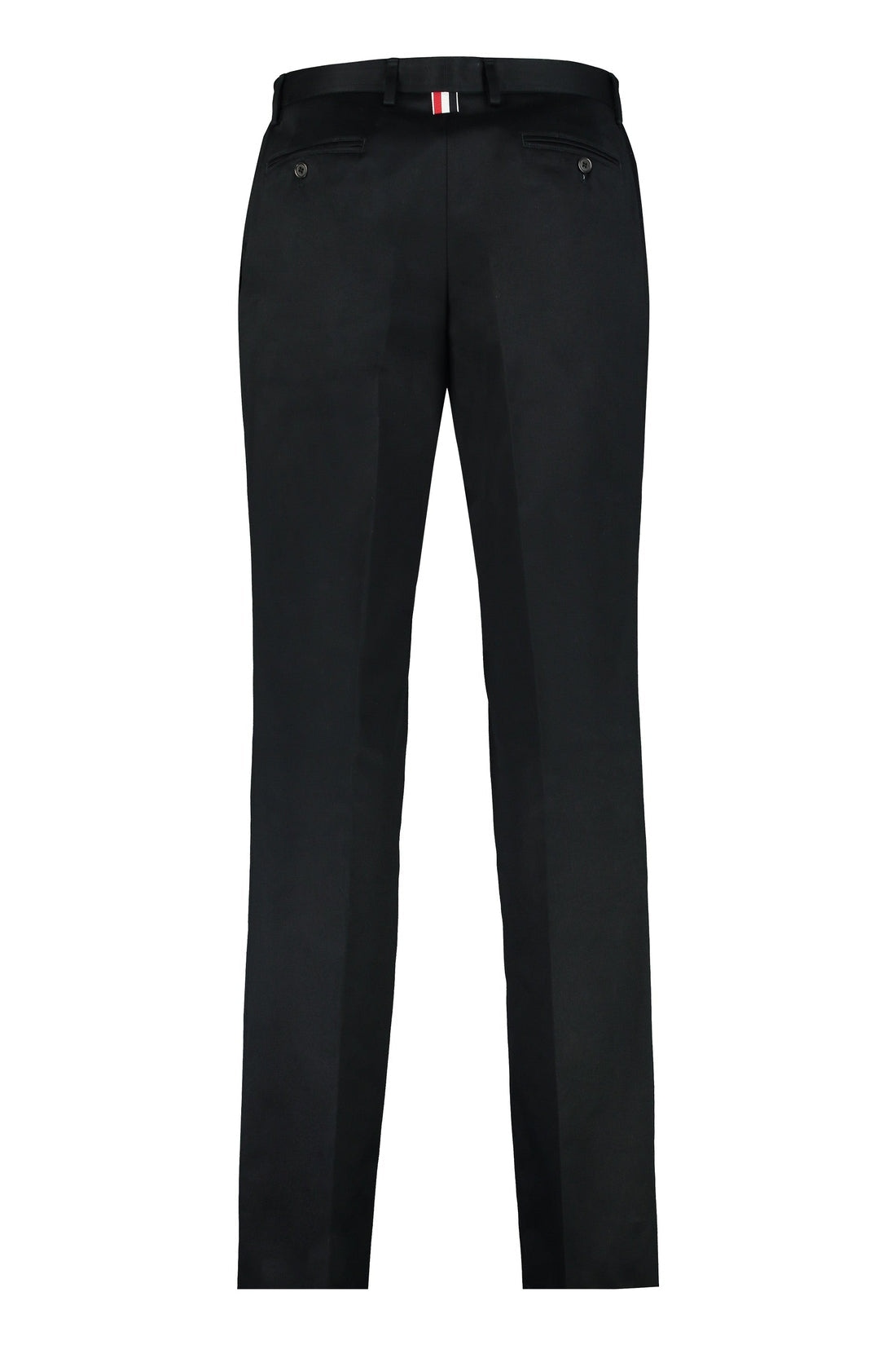 Thom Browne-OUTLET-SALE-Cotton gabardine trousers-ARCHIVIST