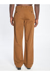 Valentino Garavani-OUTLET-SALE-Cotton gabardine trousers-ARCHIVIST