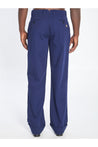 Valentino Garavani-OUTLET-SALE-Cotton gabardine trousers-ARCHIVIST