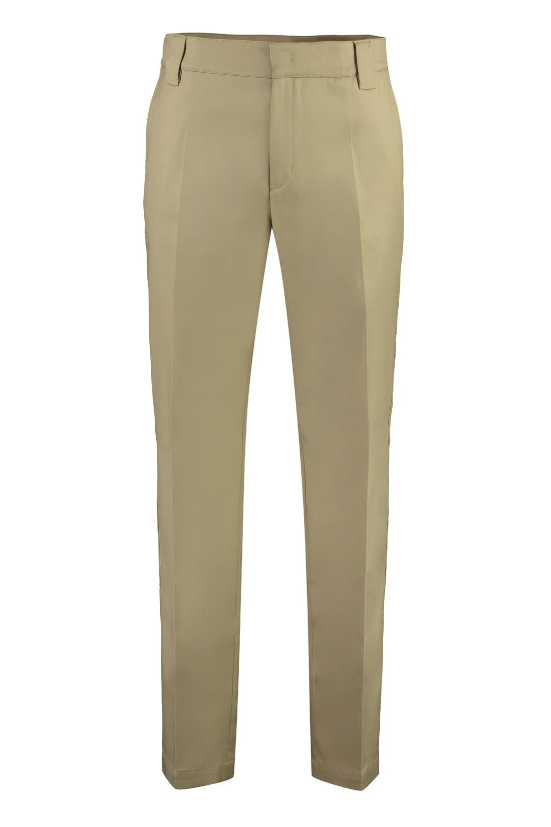 Valentino-OUTLET-SALE-Cotton gabardine trousers-ARCHIVIST