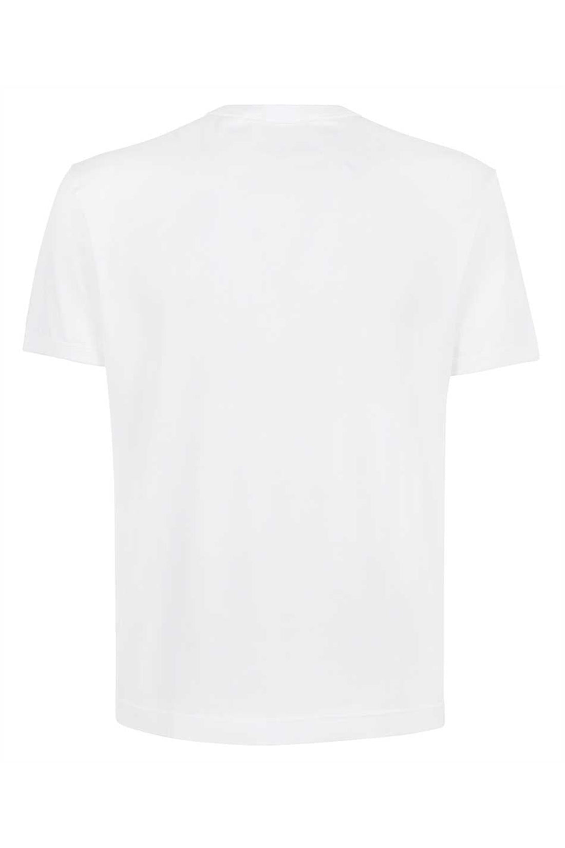 Dolce & Gabbana-OUTLET-SALE-Cotton henley T-shirt-ARCHIVIST