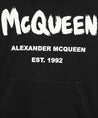 Alexander McQueen-OUTLET-SALE-Cotton hoodie-ARCHIVIST