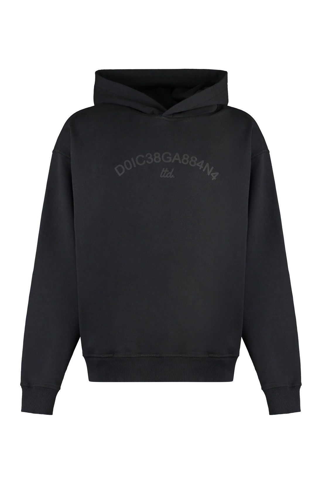 Dolce & Gabbana-OUTLET-SALE-Cotton hoodie-ARCHIVIST