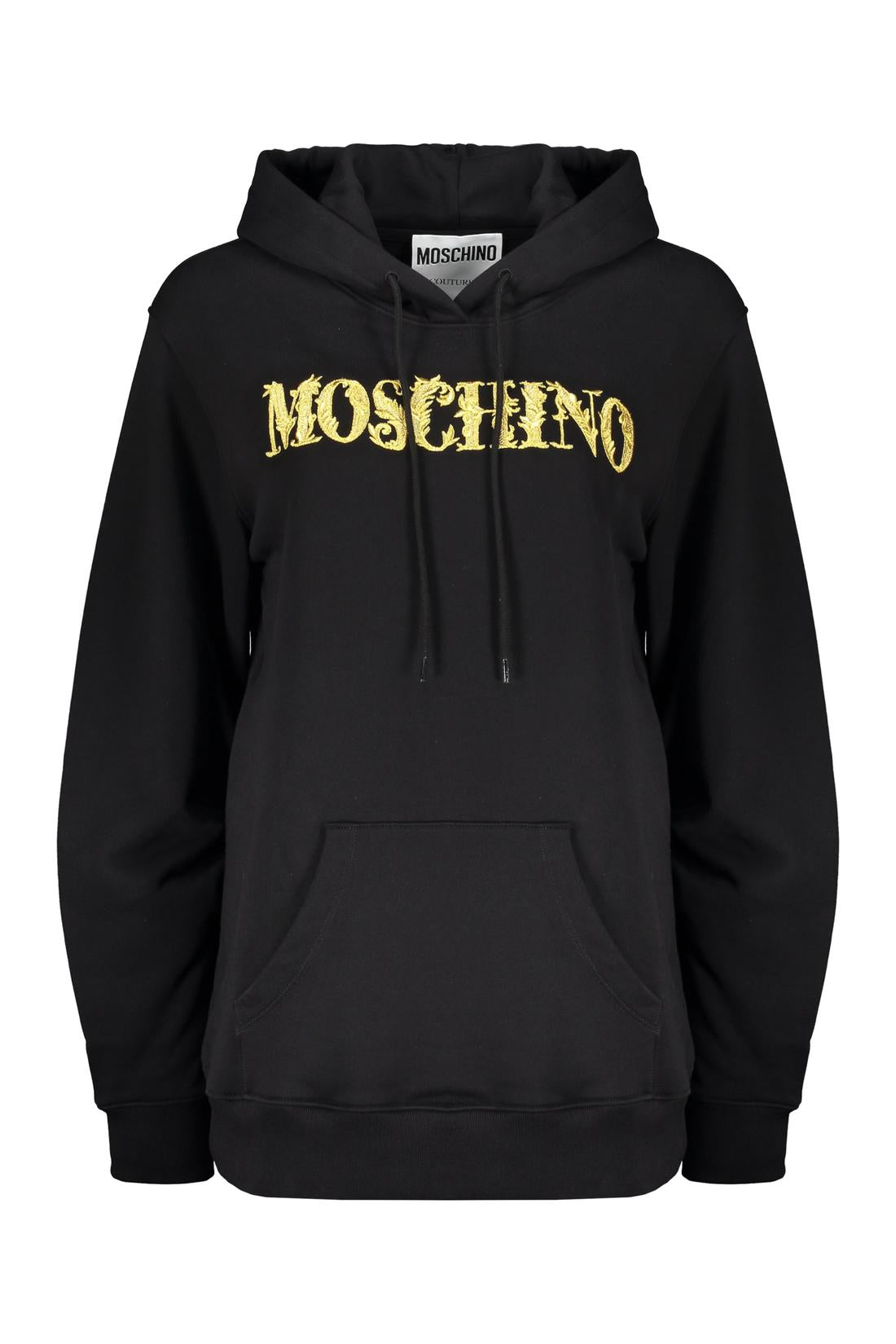 Moschino-OUTLET-SALE-Cotton hoodie-ARCHIVIST
