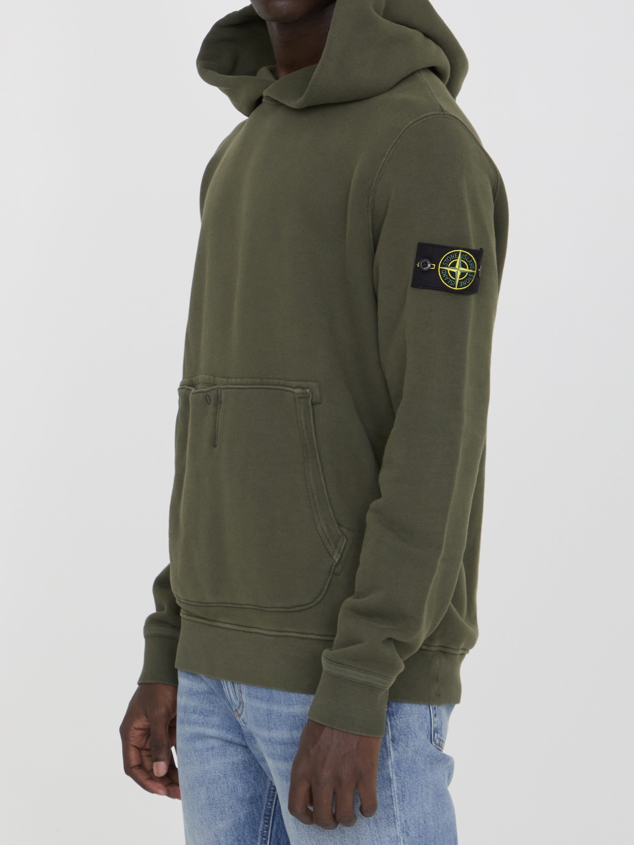 STONE ISLAND-OUTLET-SALE-Cotton hoodie-ARCHIVIST