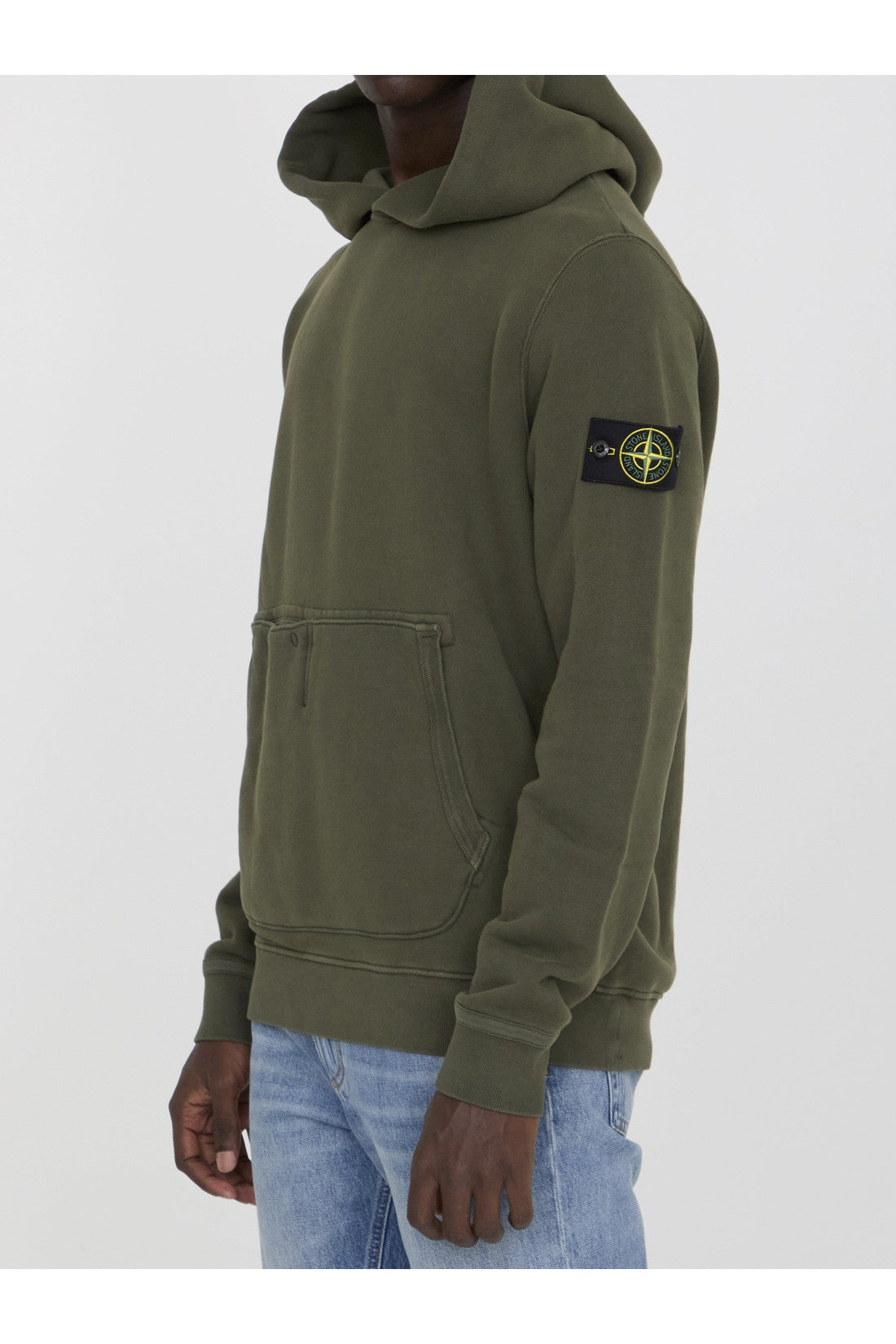 Stone Island-OUTLET-SALE-Cotton hoodie-ARCHIVIST