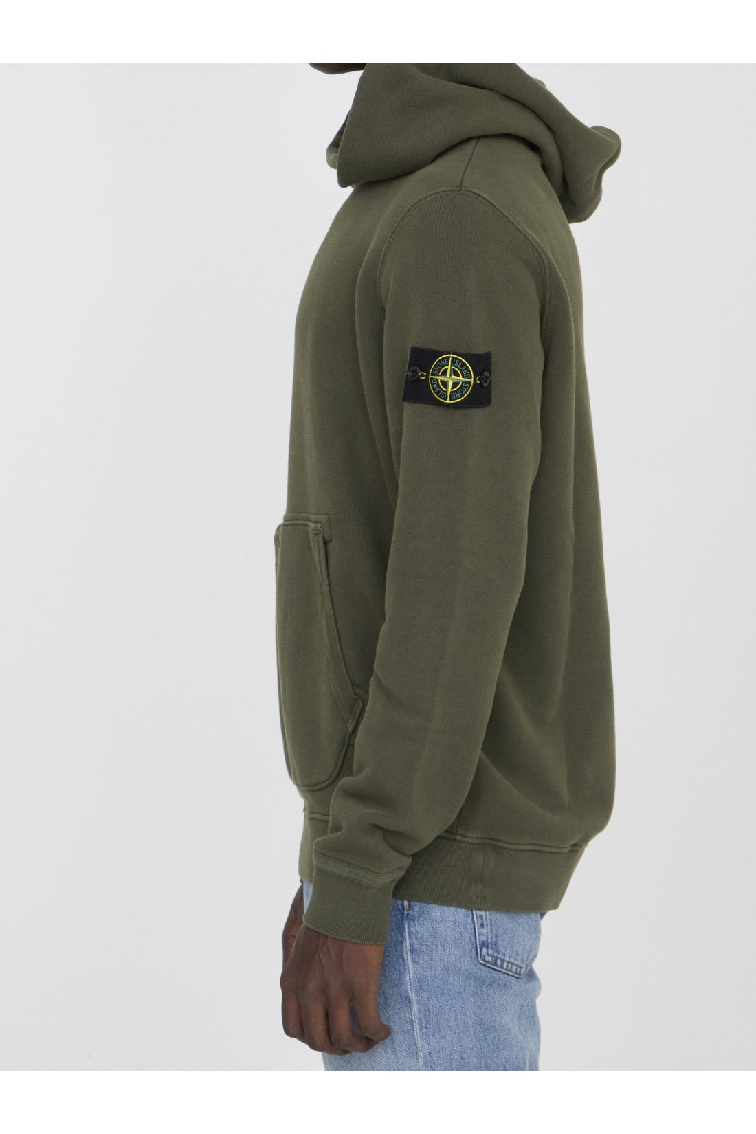 Stone Island-OUTLET-SALE-Cotton hoodie-ARCHIVIST