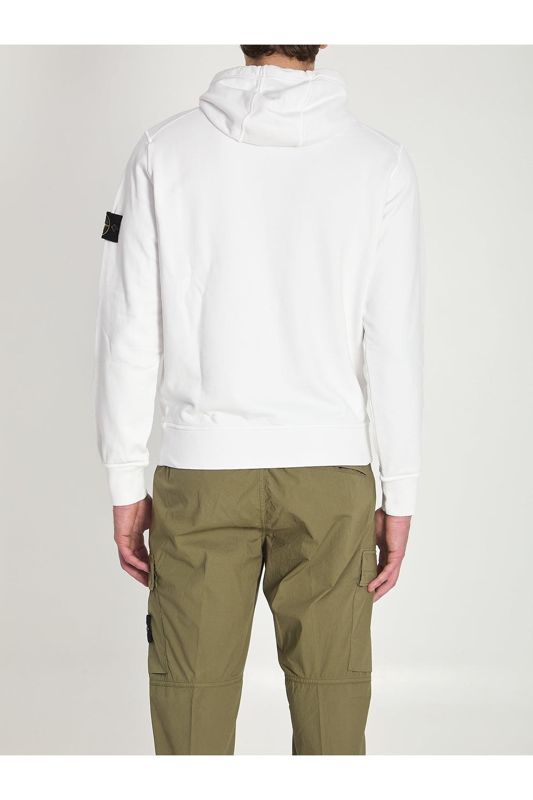 Stone Island-OUTLET-SALE-Cotton hoodie-ARCHIVIST