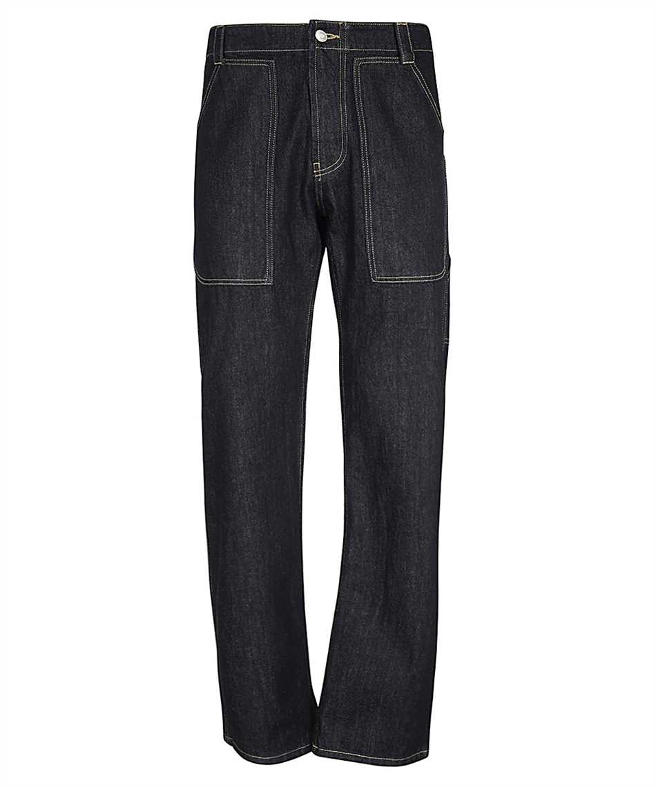 Alexander McQueen-OUTLET-SALE-Cotton jeans-ARCHIVIST