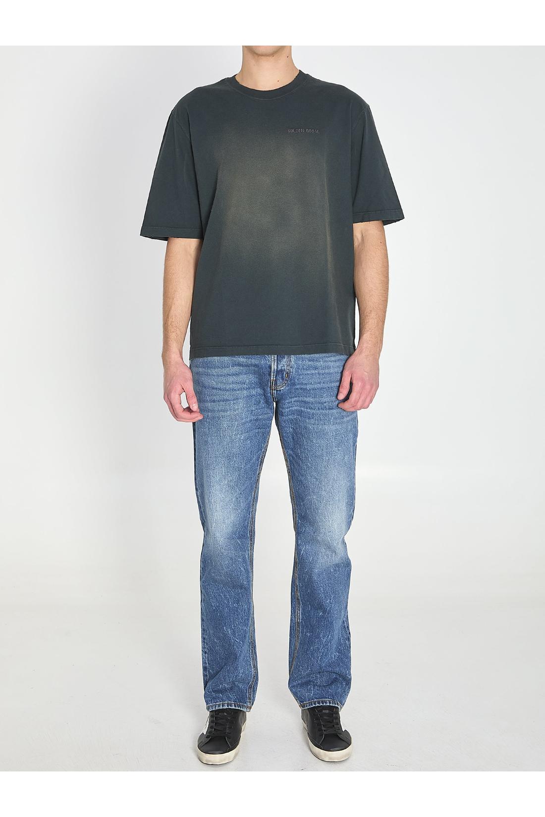 Golden Goose-OUTLET-SALE-Cotton jersey T- Shirt-ARCHIVIST