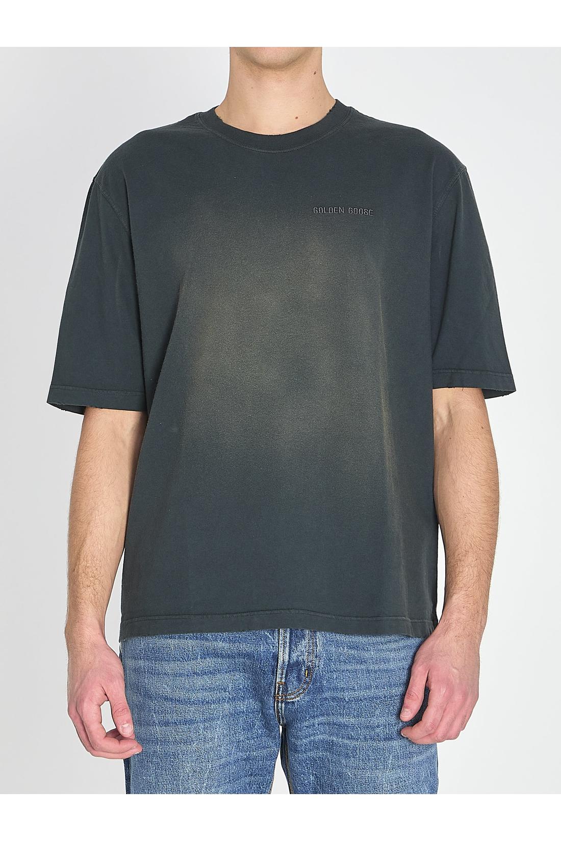 Golden Goose-OUTLET-SALE-Cotton jersey T- Shirt-ARCHIVIST