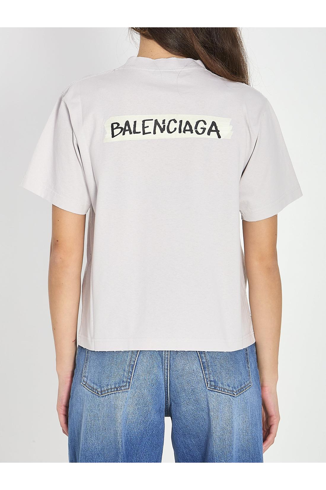 Balenciaga-OUTLET-SALE-Cotton jersey T-shirt-ARCHIVIST