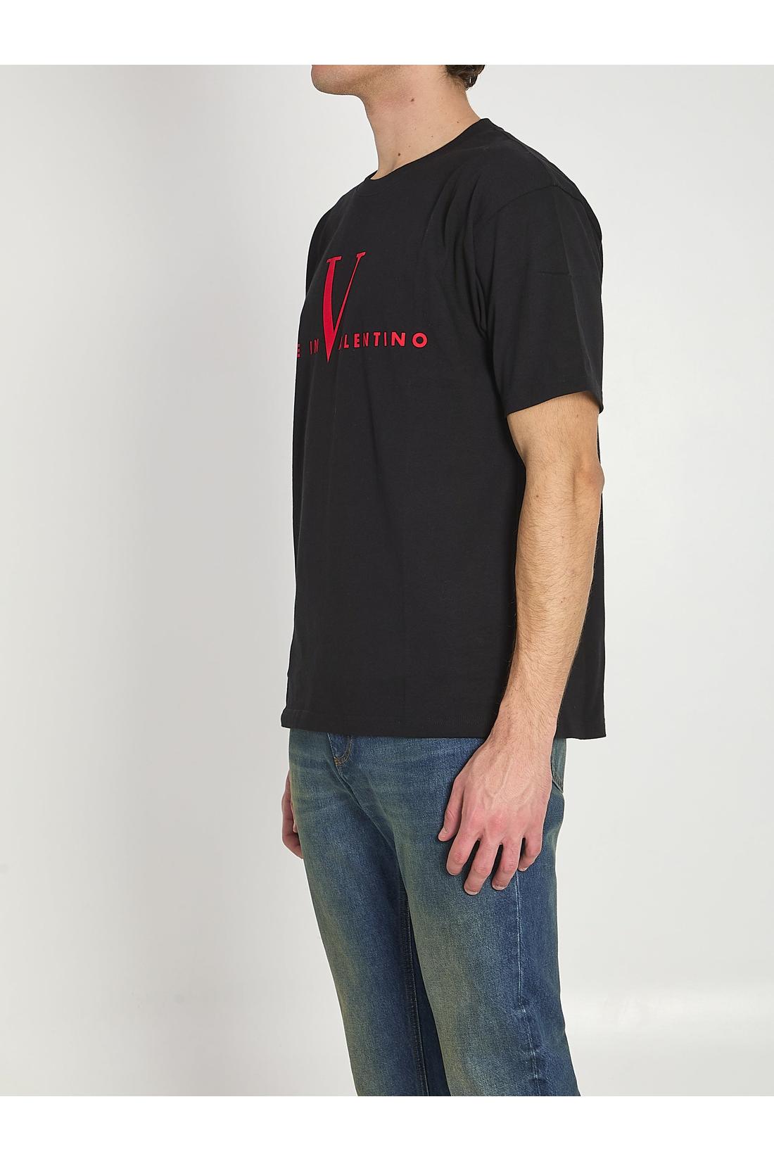 Valentino Garavani-OUTLET-SALE-Cotton jersey T-shirt-ARCHIVIST
