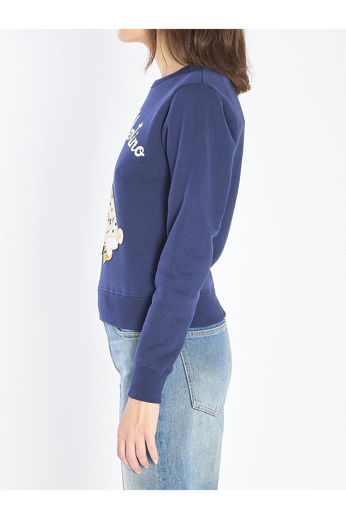 Valentino Garavani-OUTLET-SALE-Cotton jersey sweatshirt-ARCHIVIST