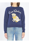 Valentino Garavani-OUTLET-SALE-Cotton jersey sweatshirt-ARCHIVIST