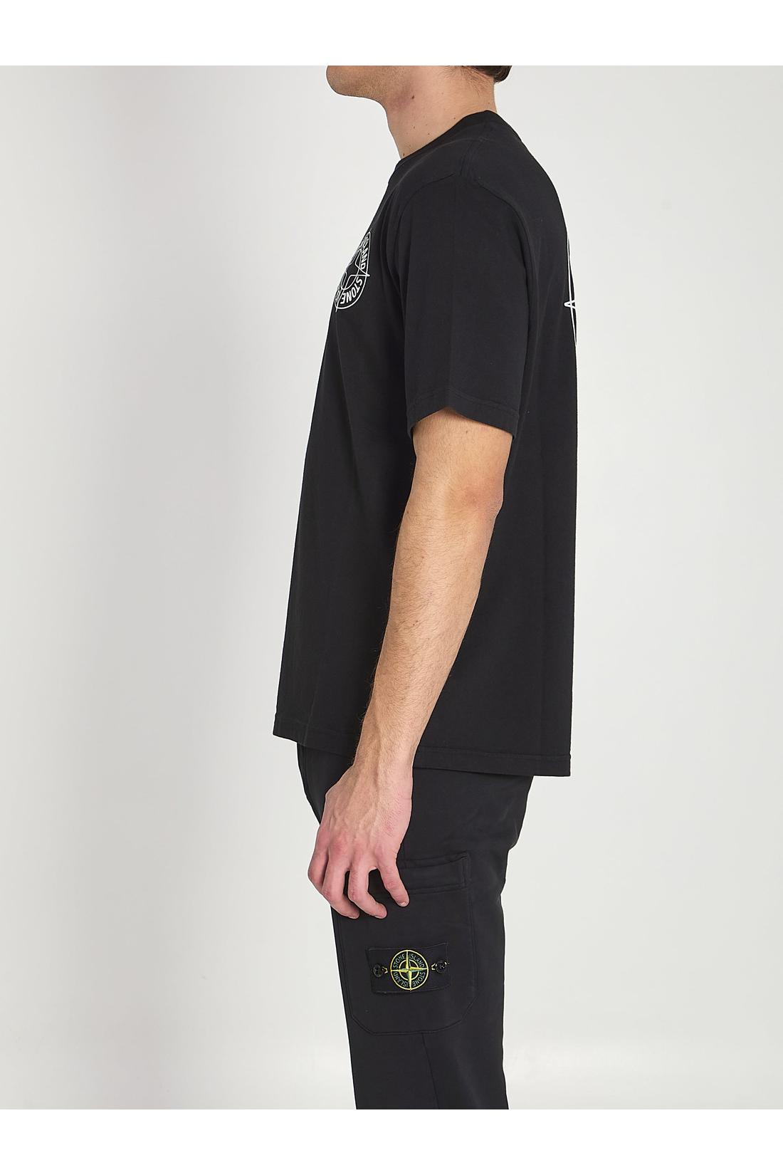 Stone Island-OUTLET-SALE-Cotton jersey t-shirt-ARCHIVIST