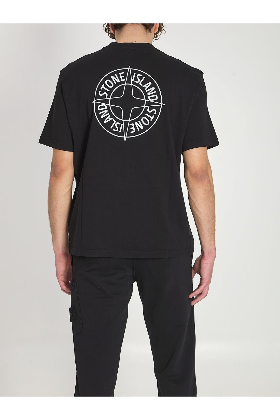 Stone Island-OUTLET-SALE-Cotton jersey t-shirt-ARCHIVIST