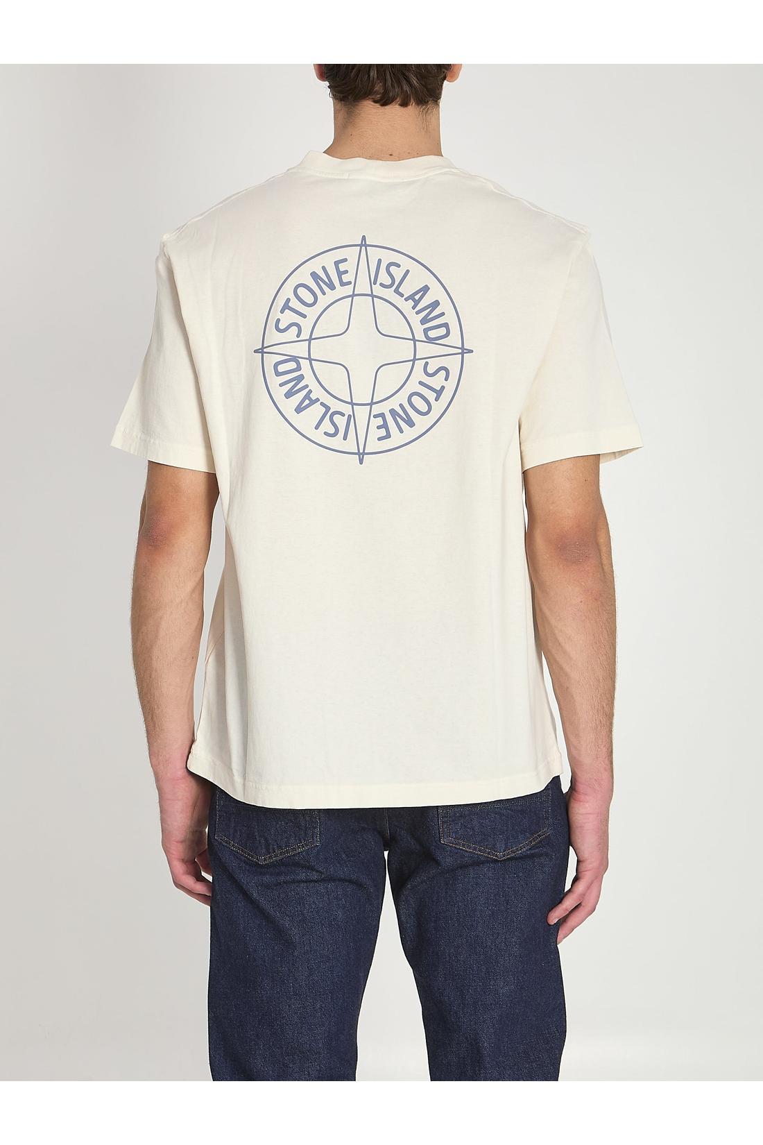 Stone Island-OUTLET-SALE-Cotton jersey t-shirt-ARCHIVIST