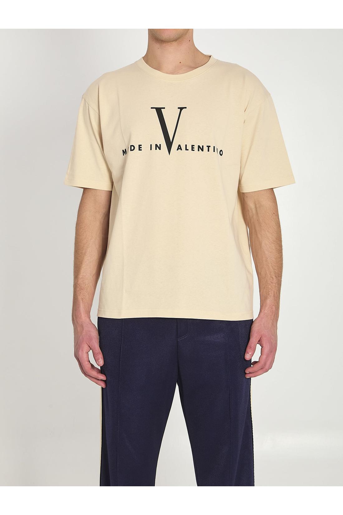 Valentino Garavani-OUTLET-SALE-Cotton jersey t-shirt-ARCHIVIST