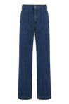 See By Chloé-OUTLET-SALE-Cotton-linen trousers-ARCHIVIST