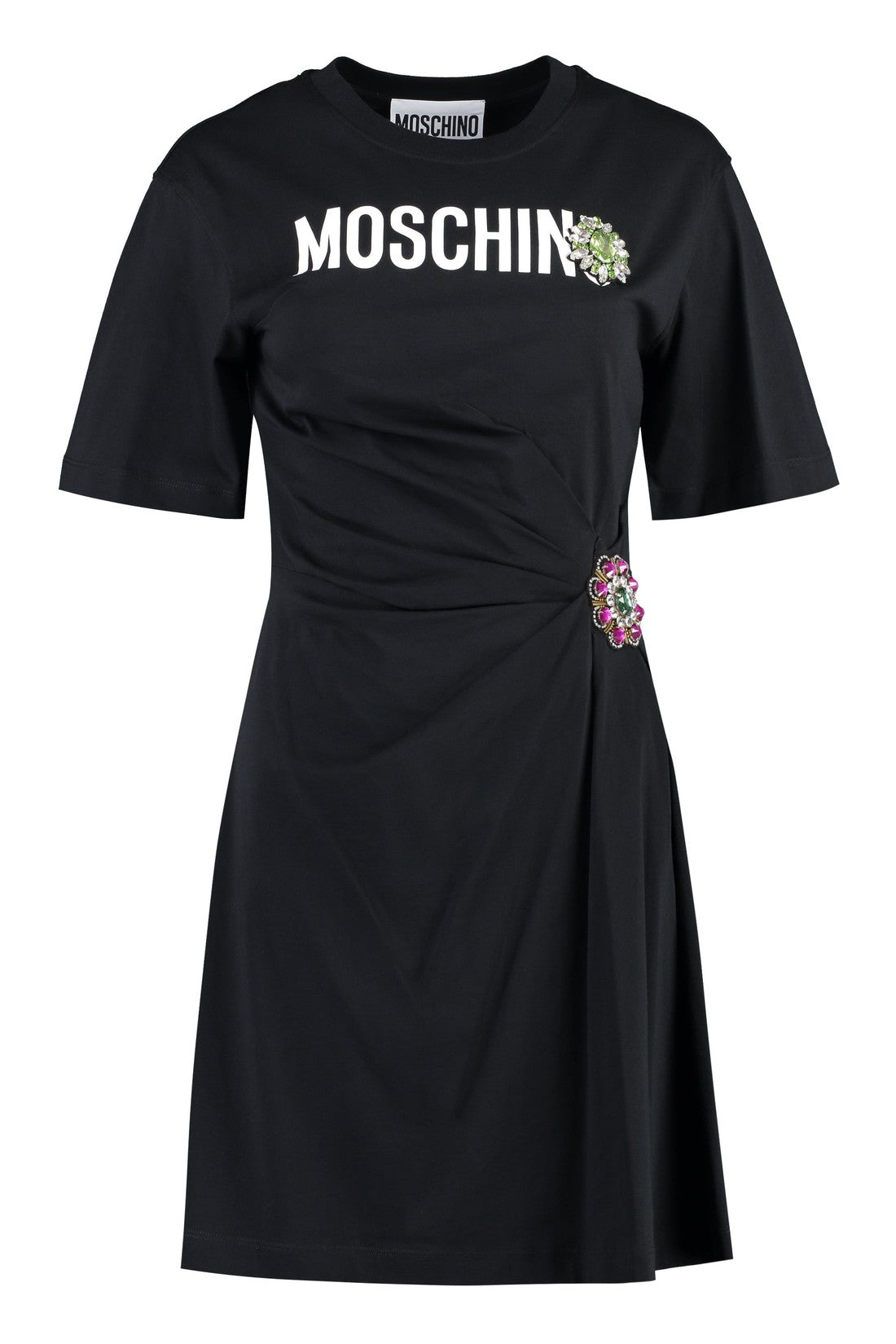 Moschino-OUTLET-SALE-Cotton mini-dress-ARCHIVIST