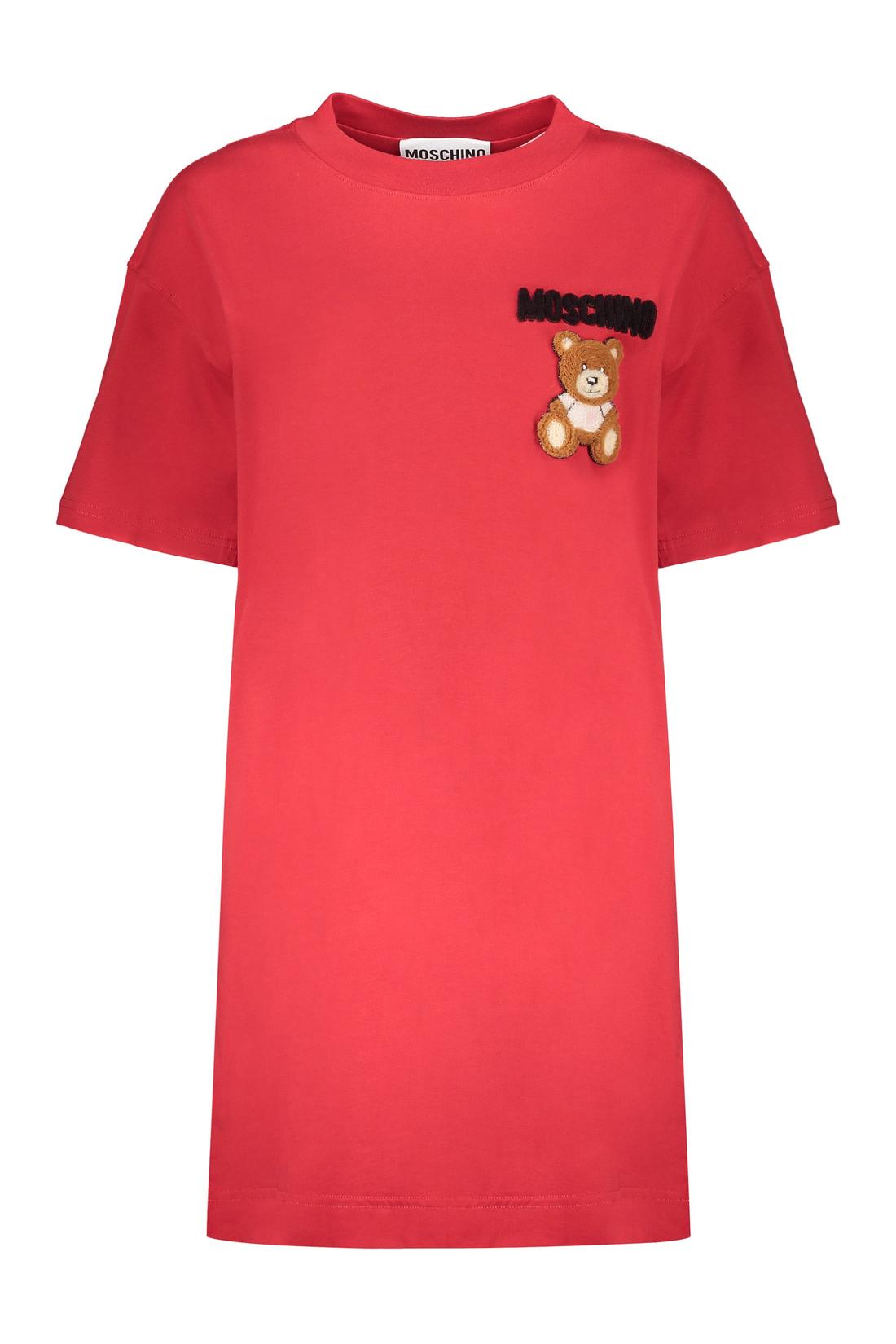 Moschino-OUTLET-SALE-Cotton mini dress-ARCHIVIST