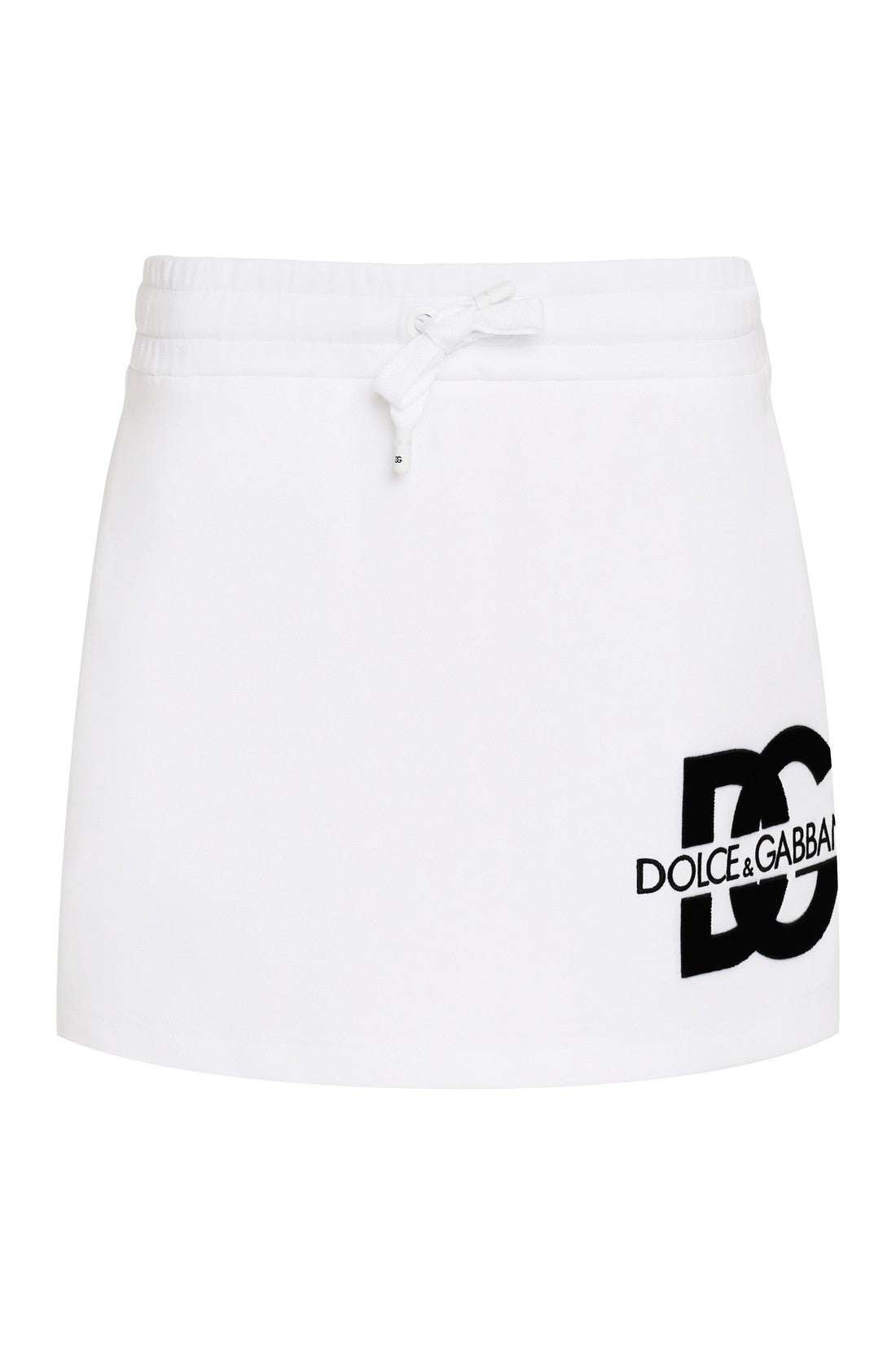 Dolce & Gabbana-OUTLET-SALE-Cotton mini-skirt-ARCHIVIST