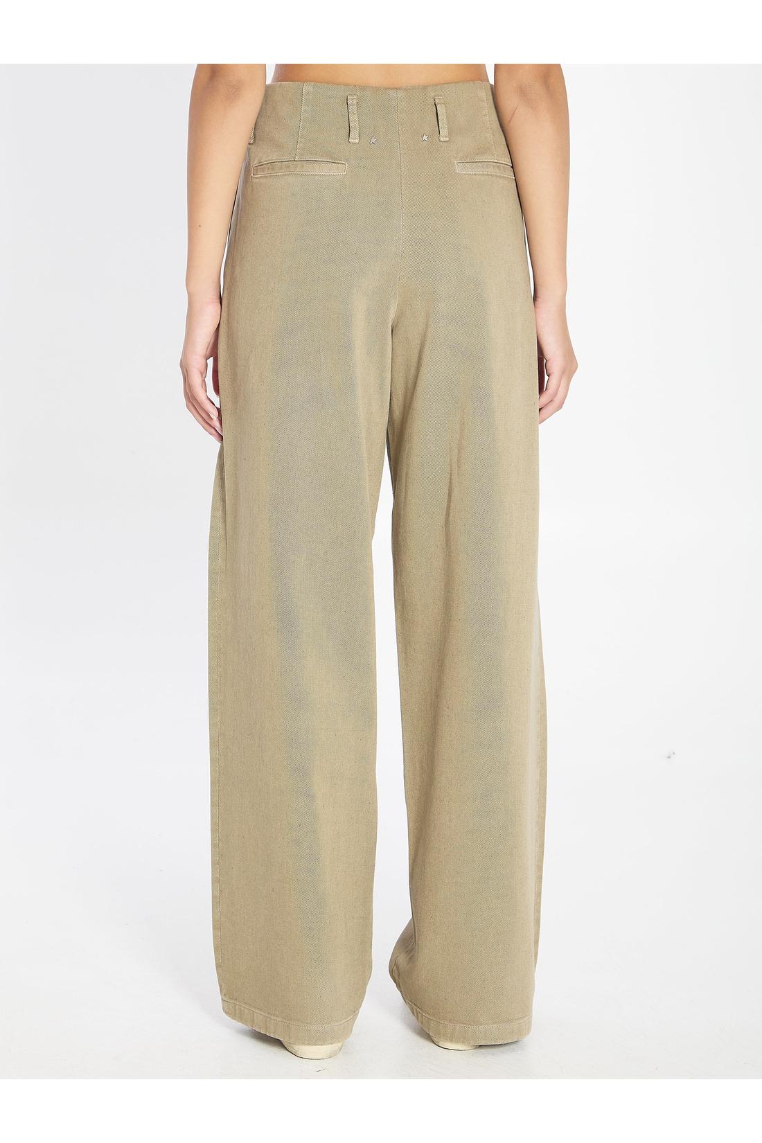 Golden Goose-OUTLET-SALE-Cotton pants-ARCHIVIST