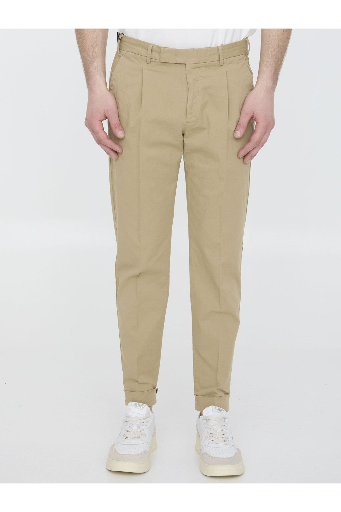 PT TORINO-OUTLET-SALE-Cotton pants-ARCHIVIST