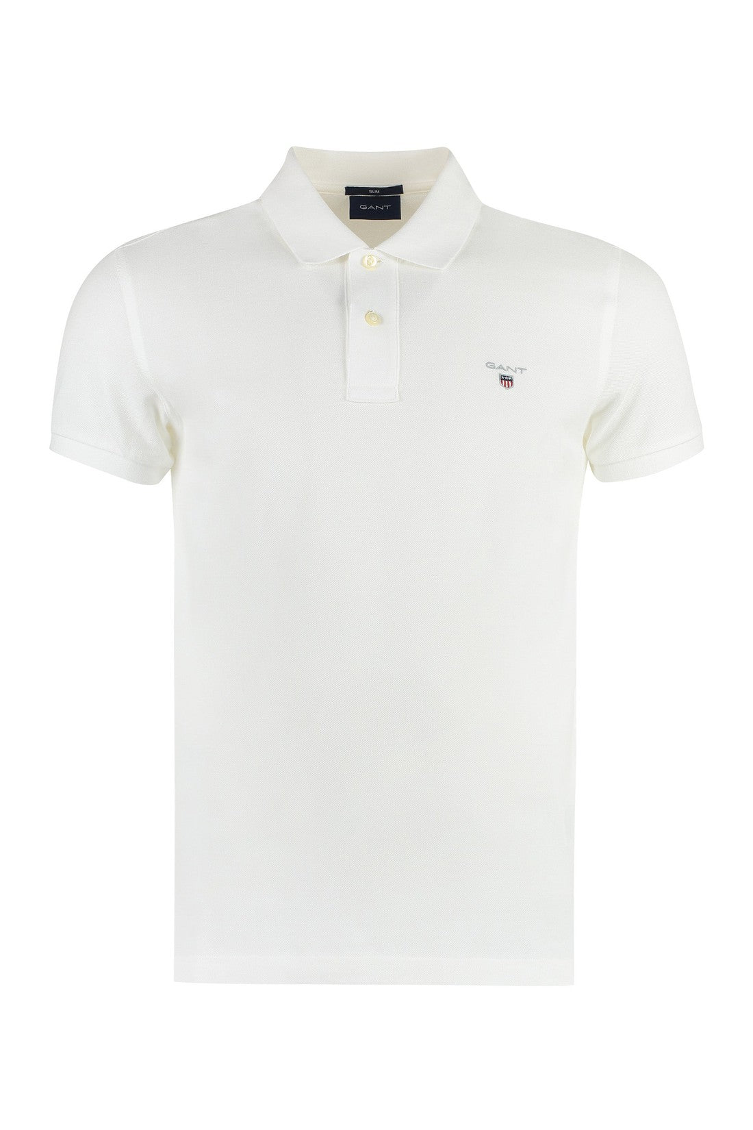 GANT-OUTLET-SALE-Cotton piqué polo shirt-ARCHIVIST