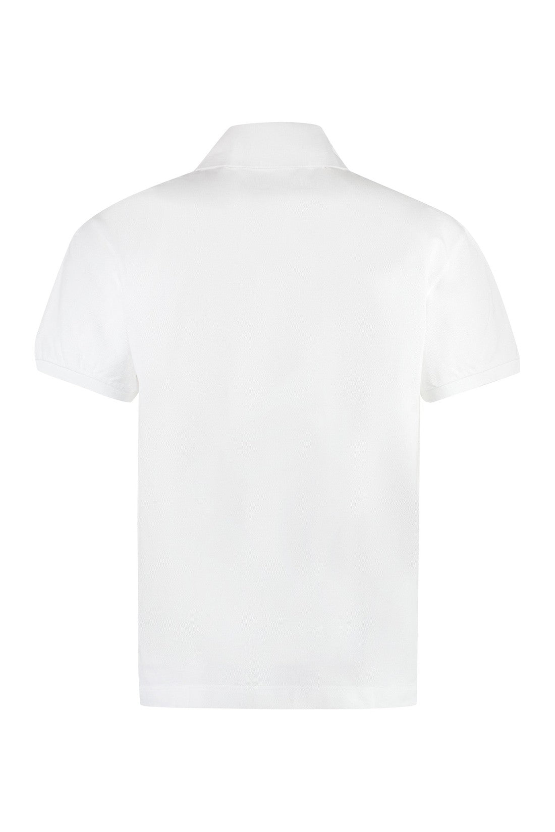 Palm Angels-OUTLET-SALE-Cotton-piqué polo shirt-ARCHIVIST