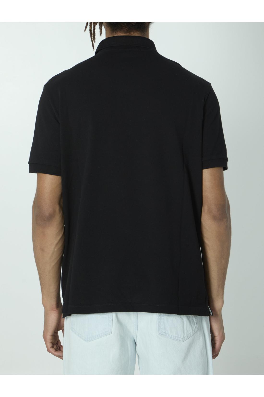 Stone Island-OUTLET-SALE-Cotton pique polo shirt-ARCHIVIST