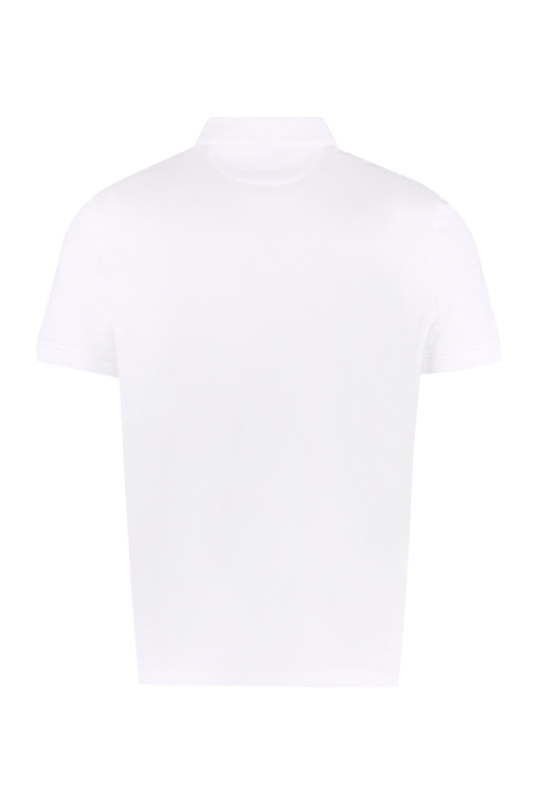 Valentino-OUTLET-SALE-Cotton-piqué polo shirt-ARCHIVIST