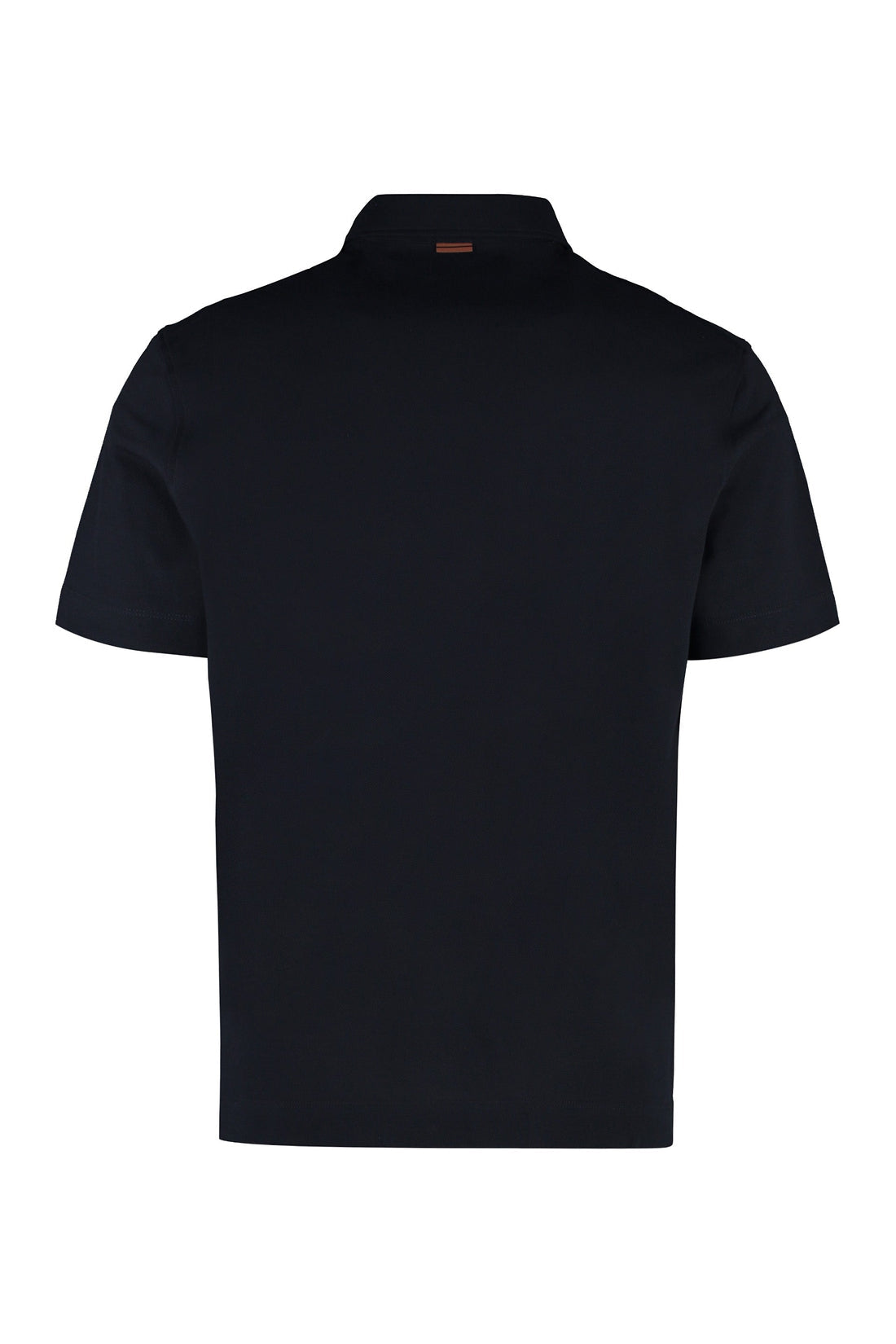 Zegna-OUTLET-SALE-Cotton piqué polo shirt-ARCHIVIST